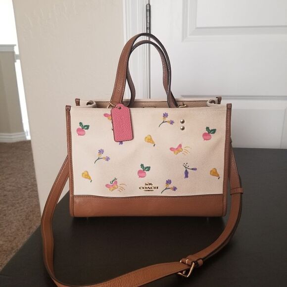 Coach Dreamy Veggie Dempsey Handbag - Picture 1 of 9